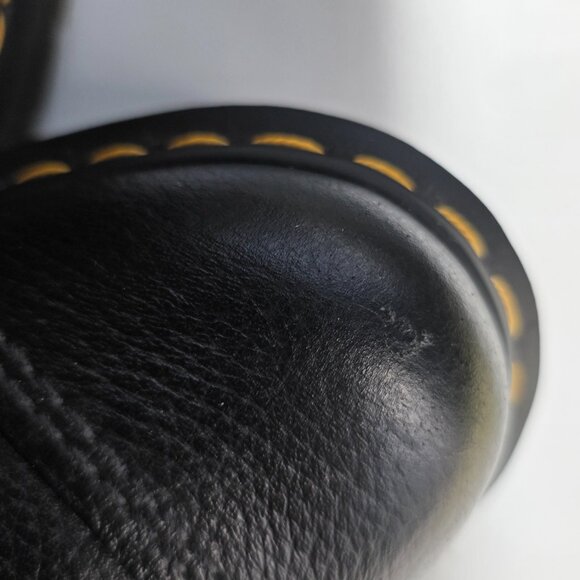 Dr. Marten's Aimilita Combat Boots Faux Fur Lining - Picture 6 of 6